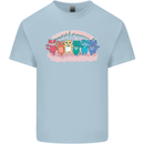 LGBT Happy Purride Funny Gay Cats Kids T-Shirt Childrens Light Blue