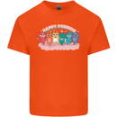 LGBT Happy Purride Funny Gay Cats Kids T-Shirt Childrens Orange