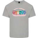 LGBT Happy Purride Funny Gay Cats Kids T-Shirt Childrens Sports Grey