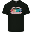 LGBT Happy Purride Funny Gay Cats Mens Cotton T-Shirt Tee Top Black