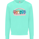 LGBT Happy Purride Funny Gay Cats Mens Sweatshirt Jumper Peppermint