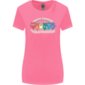LGBT Happy Purride Funny Gay Cats Womens Wider Cut T-Shirt Azalea