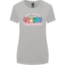 LGBT Happy Purride Funny Gay Cats Womens Wider Cut T-Shirt Sports Grey