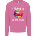 LGBT I Licked it So It's Mine Gay Pride Day Mens Sweatshirt Jumper Azalea