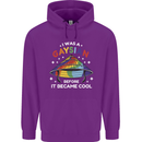 LGBT I Was a Gaysian Before it Came Cool Childrens Kids Hoodie Purple