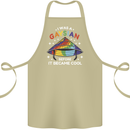 LGBT I Was a Gaysian Before it Came Cool Cotton Apron 100% Organic Khaki