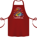 LGBT I Was a Gaysian Before it Came Cool Cotton Apron 100% Organic Maroon