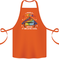 LGBT I Was a Gaysian Before it Came Cool Cotton Apron 100% Organic Orange