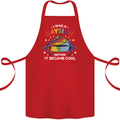 LGBT I Was a Gaysian Before it Came Cool Cotton Apron 100% Organic Red