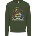 LGBT I Was a Gaysian Before it Came Cool Kids Sweatshirt Jumper Forest Green