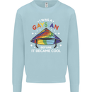 LGBT I Was a Gaysian Before it Came Cool Kids Sweatshirt Jumper Light Blue