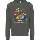 LGBT I Was a Gaysian Before it Came Cool Kids Sweatshirt Jumper Storm Grey