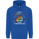 LGBT I Was a Gaysian Before it Came Cool Mens 80% Cotton Hoodie Royal Blue