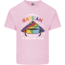 LGBT I Was a Gaysian Before it Came Cool Mens Cotton T-Shirt Tee Top Light Pink