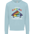 LGBT I Was a Gaysian Before it Came Cool Mens Sweatshirt Jumper Light Blue