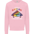 LGBT I Was a Gaysian Before it Came Cool Mens Sweatshirt Jumper Light Pink