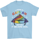 LGBT I Was a Gaysian Before it Came Cool Mens T-Shirt 100% Cotton Light Blue