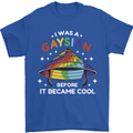 LGBT I Was a Gaysian Before it Came Cool Mens T-Shirt 100% Cotton Royal Blue