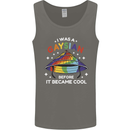 LGBT I Was a Gaysian Before it Came Cool Mens Vest Tank Top Charcoal