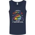 LGBT I Was a Gaysian Before it Came Cool Mens Vest Tank Top Navy Blue
