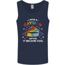 LGBT I Was a Gaysian Before it Came Cool Mens Vest Tank Top Navy Blue