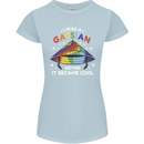 LGBT I Was a Gaysian Before it Came Cool Womens Petite Cut T-Shirt Light Blue