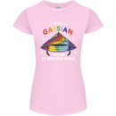 LGBT I Was a Gaysian Before it Came Cool Womens Petite Cut T-Shirt Light Pink