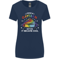 LGBT I Was a Gaysian Before it Came Cool Womens Wider Cut T-Shirt Navy Blue