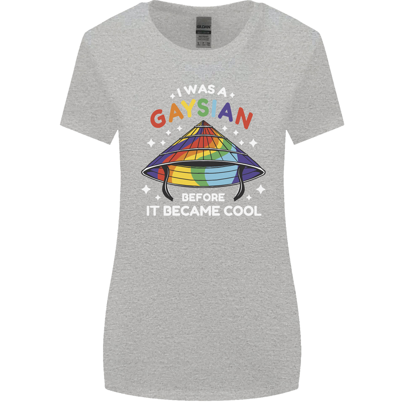 LGBT I Was a Gaysian Before it Came Cool Womens Wider Cut T-Shirt Sports Grey