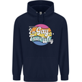 LGBT Im Gay Thats Why Pride Awareness Childrens Kids Hoodie Navy Blue