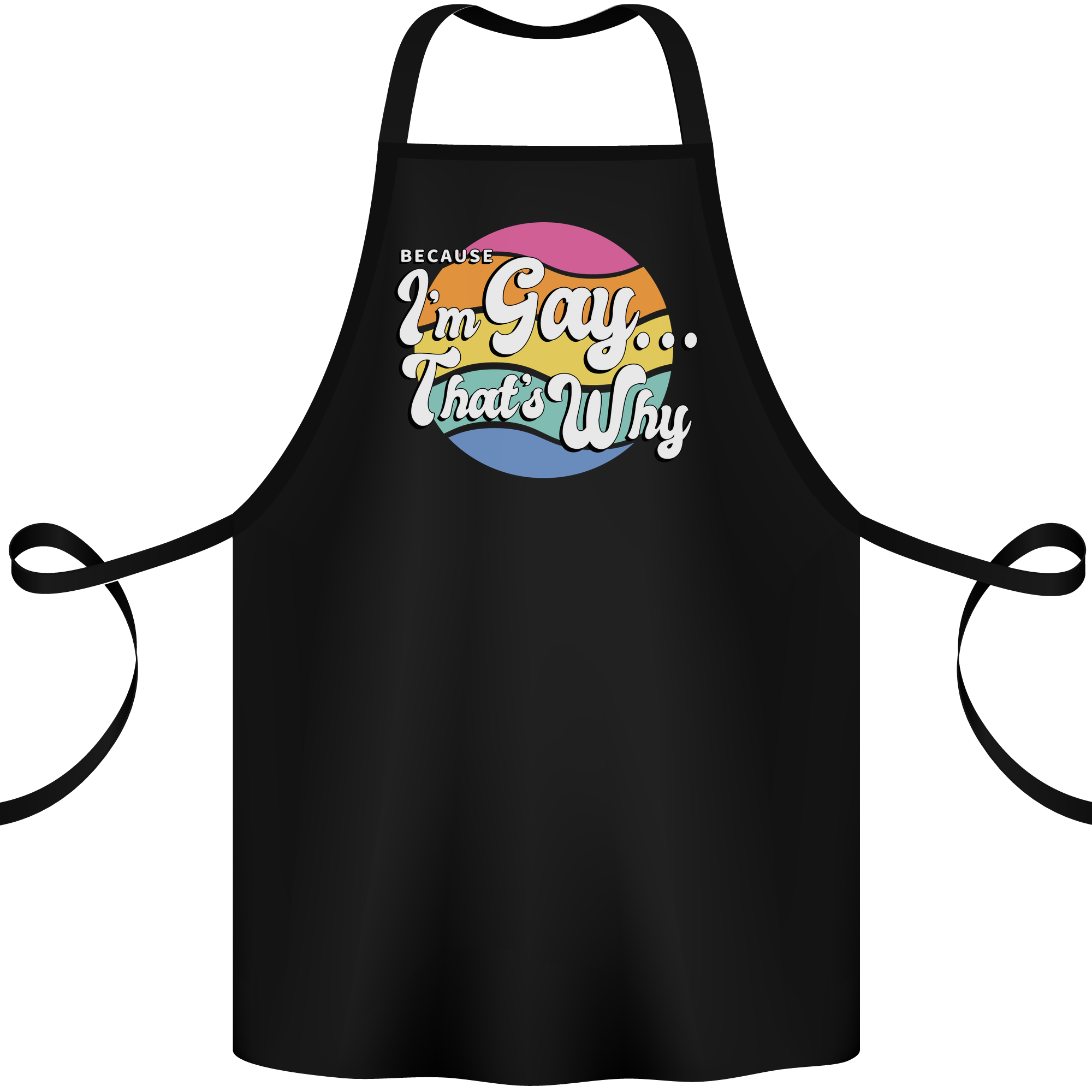 LGBT Pride Cotton Apron - Cook with Pride!