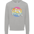 LGBT Im Gay Thats Why Pride Awareness Kids Sweatshirt Jumper Sports Grey