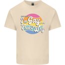 LGBT Im Gay Thats Why Pride Awareness Mens Cotton T-Shirt Tee Top Natural