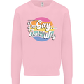 LGBT Im Gay Thats Why Pride Awareness Mens Sweatshirt Jumper Light Pink