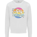 LGBT Im Gay Thats Why Pride Awareness Mens Sweatshirt Jumper White
