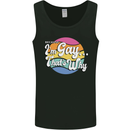 LGBT Im Gay Thats Why Pride Awareness Mens Vest Tank Top Black