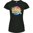 LGBT Im Gay Thats Why Pride Awareness Womens Petite Cut T-Shirt Black