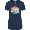 LGBT Im Gay Thats Why Pride Awareness Womens Wider Cut T-Shirt Navy Blue