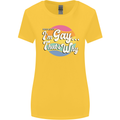LGBT Im Gay Thats Why Pride Awareness Womens Wider Cut T-Shirt Yellow