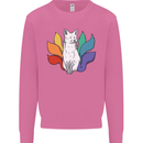 LGBT Kitsune Fox Gay Pride Mens Sweatshirt Jumper Azalea