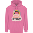 LGBT Love Equality Respect Gay Pride Day Mens 80% Cotton Hoodie Azelea
