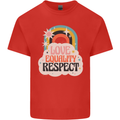 LGBT Love Equality Respect Gay Pride Day Mens Cotton T-Shirt Tee Top Red