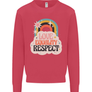 LGBT Love Equality Respect Gay Pride Day Mens Sweatshirt Jumper Heliconia