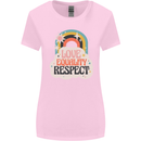 LGBT Love Equality Respect Gay Pride Day Womens Wider Cut T-Shirt Light Pink