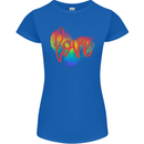 LGBT Love Gay Pride Day Awareness Womens Petite Cut T-Shirt Royal Blue