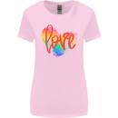 LGBT Love Gay Pride Day Awareness Womens Wider Cut T-Shirt Light Pink