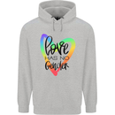 LGBT Love Has No Gender Gay Pride Day Childrens Kids Hoodie Sports Grey