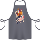 LGBT Love Has No Gender Gay Pride Day Cotton Apron 100% Organic Steel