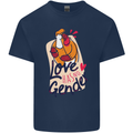 LGBT Love Has No Gender Gay Pride Day Kids T-Shirt Childrens Navy Blue