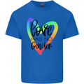 LGBT Love Has No Gender Gay Pride Day Kids T-Shirt Childrens Royal Blue